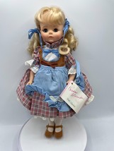 Vintage Madame Alexander Goldilocks 14&quot; inch Doll Original Tag Open Close Eyes - £11.52 GBP