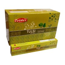 Tridev Hand Rolled Tulsi Incense Sticks Premium Fragrance Masala Agarbatti 180g - £16.14 GBP