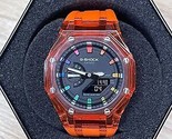 CasiOak - Custom G-SHOCK &quot;TANGO NARANJA&quot; - Casio GA2100 Mod - Reloj 44mm - $151.89