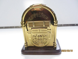 Vintage Sankyo Japan Brass Jukebox Shaped Wind Up Musical Coin Bank - £8.11 GBP