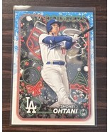 2024 TOPPS HOLIDAY SHOHEI OHTANI ERROR WRONG BACK STEVEN KWAN - $99,000.00