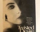 Twisted Desire Tv Guide Print Ad Melissa Joan Hart TPA5 - $5.93