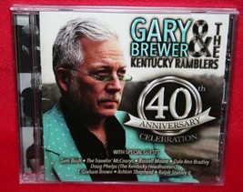 Gary Brewer &amp; The Kentucky Ramblers 40th Anniversary Cd New Sam Bush Bluegrass - £14.00 GBP