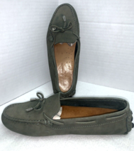 Mercanti Fiorentini Green Leather Driving Shoes Brazil MF3200 Womens 8.5B EUC - £27.78 GBP