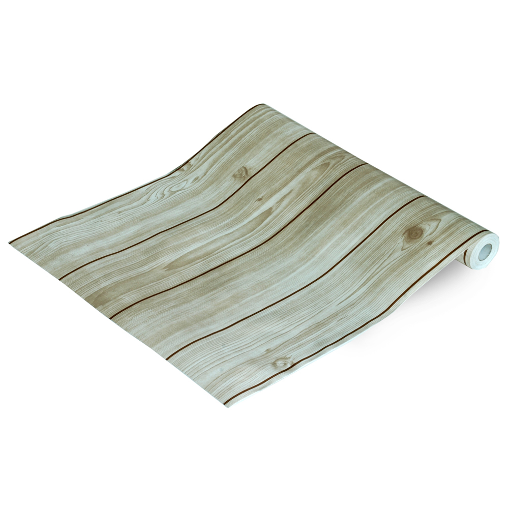 Concise Wood Grain - Self-Adhesive Wallpaper Home Decor Roll