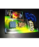 Star Wars POTF Yoda - Gimer Stick Action Figure Green Card Factory Seale... - £7.85 GBP