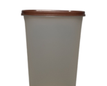 Vintage Tupperware Modular Mates Container 1615 1616  Brown Lid 12-1/4 Cup - $9.70