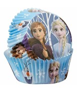 Disney Frozen 2 50 Baking Cups Party Cupcakes Treats Wilton - £3.93 GBP