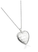 Sterling Silver Heart My Joy And Hearts Delight Locket 18 - £146.99 GBP
