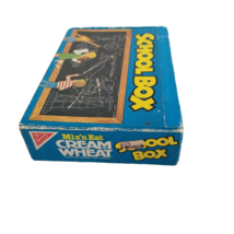 Vintage Nabisco Mix&#39; N Eat Cream Of Wheat Promotional School Pencil Box Holder - £7.94 GBP