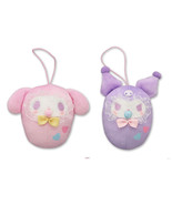 Japan Sanrio Melody Kuromi Sugar Party Egg Mascot (2pc set)11cm  Birthda... - $60.18 CAD