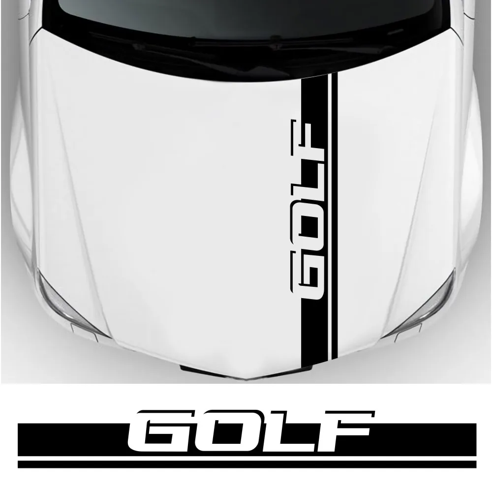 Play 1PCS Fashion sports car racing Stickers for VW Golf GTD MK4 5 6 7 8 - GTI - - £23.47 GBP