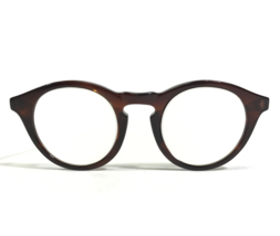 Vintage Lighthouse INT Eyeglasses Frames Brown Thick Rim Horn Rim 52-22-140 - £31.50 GBP