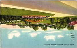 Mount Vernon Gardens Omaha Nebraska Vintage Linen Postcard (B12) - £3.82 GBP