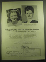 1946 Richard Hudnut Salon and Du Barry Success School Ad - Why just get by - £14.50 GBP