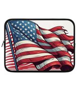 American Flag iPad Sleeve - Graphic Tablet Sleeve - Printed Carrying Cas... - £24.00 GBP