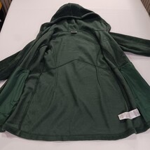 Columbia Benton Springs II Women's Green Long Fleece Hoodie Jacket Small AL6485 image 11