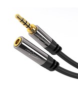 Headset Extension Lead/Extension Cable with Break-Proof Metal Plug  15ft... - £18.82 GBP