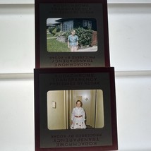 35mm Slide Photos Kodachrome Red Border 1950s Pretty Young Blond Girl - $115.83 MXN