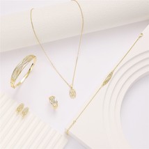 hot selling accessory wedding Elegant delicate jewelry Crossed for Slend... - $52.97