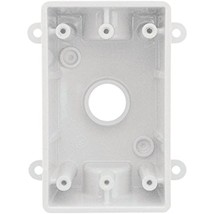 Box Outlt Plstc 1g 3h Wh - $19.63