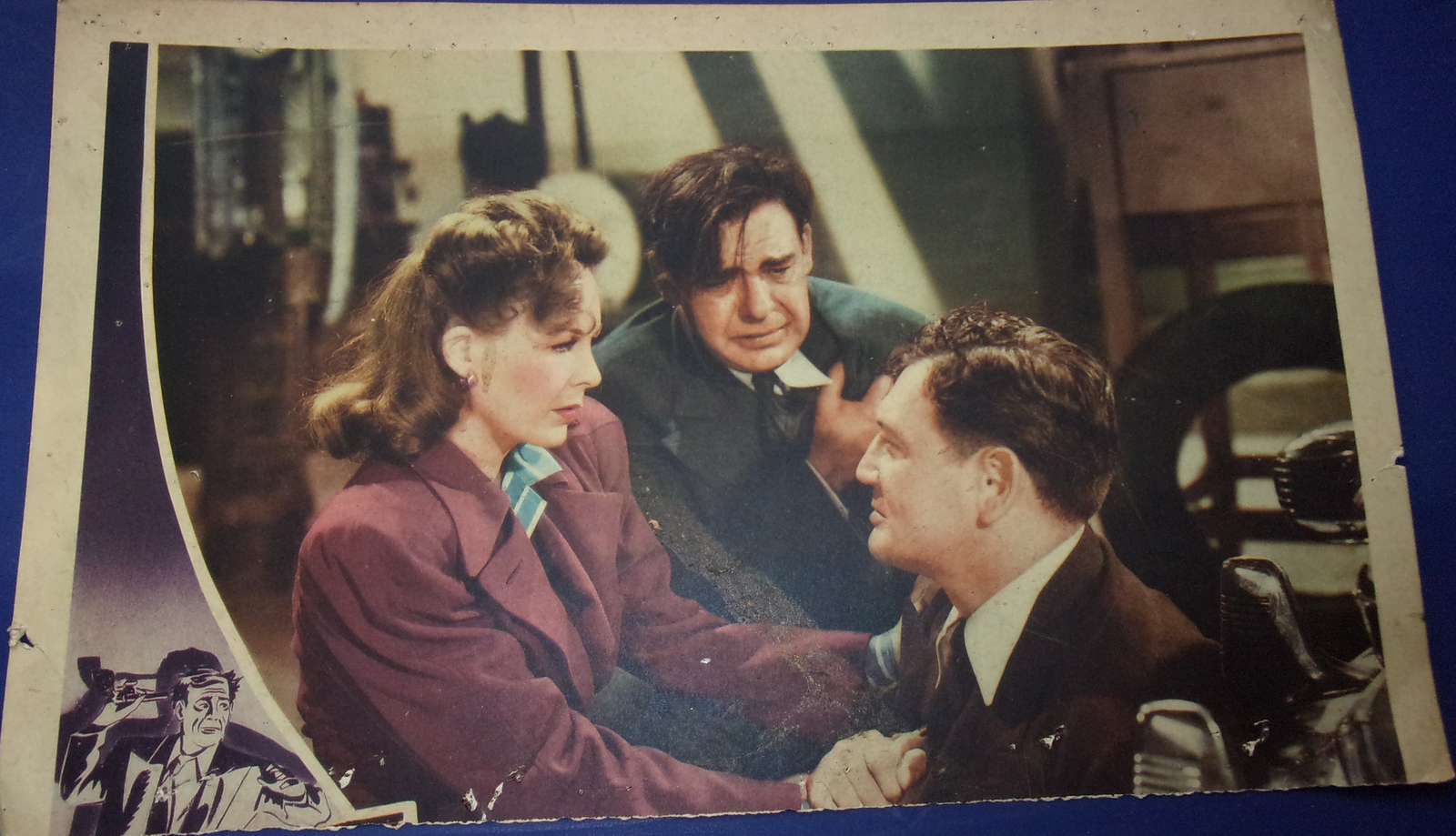 Vintage National Screen Service Corp Eyes Of the Underworld Poster - $3.99