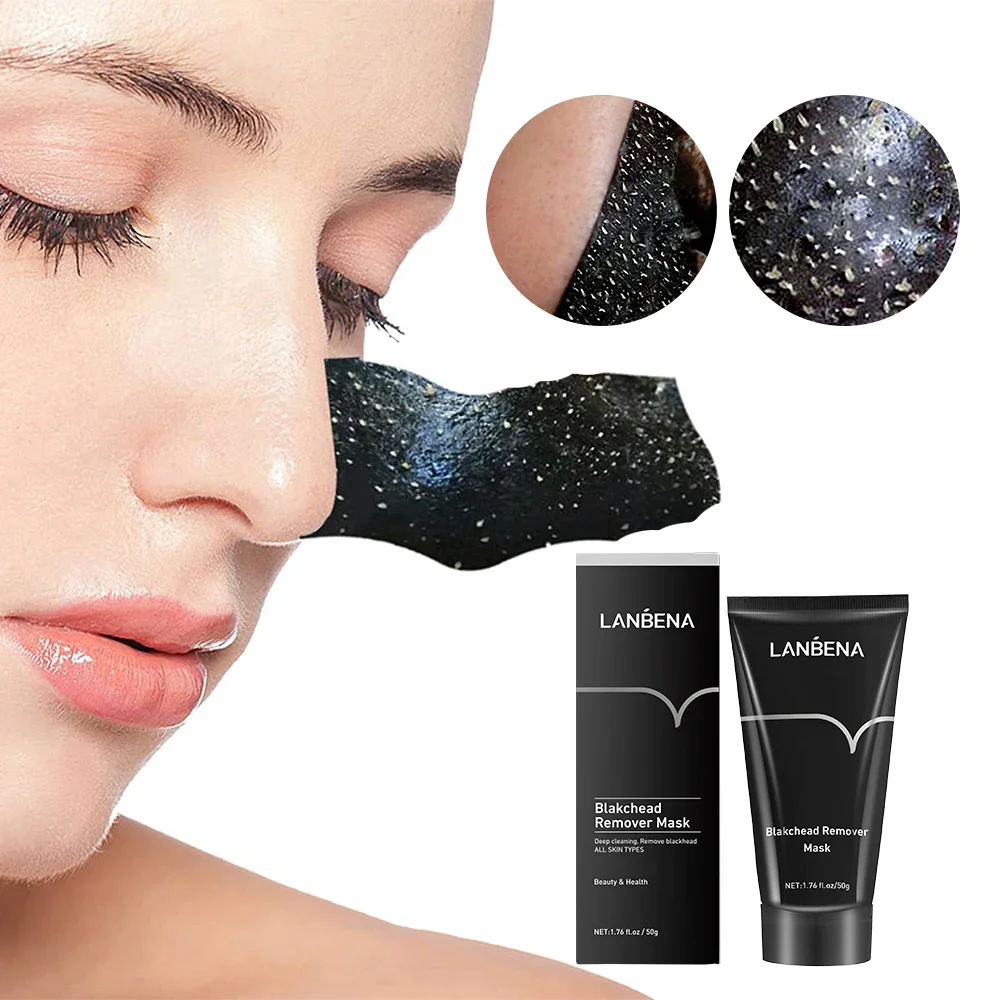 LANBENA Deep Cleaning Blackhead Remover Mask Remove Black head Acne Shrinking Po - £19.71 GBP