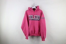 Vtg 90s Champion Womens Medium Spell Out University of Toledo Hoodie Swe... - $59.35