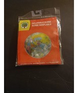 Inflatable WORLD GLOBE Map Education Home School Ball 11.5&quot; NEW - $7.80