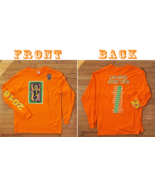 Bruno Mars 24k Magic World Tour 2018 Orange T-Shirt Long Sleeve Sz Large... - €11,91 EUR