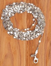 Milor Sterling Silver Necklace 60 Inch - £46.69 GBP