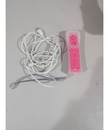 OEM Nintendo Wii Pink Remote Motion Plus Controller RVL-036 W/ Strap And... - £19.53 GBP