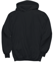 Inspirational Hoodie At Least We&#39;re All Under The Same Moon Black-H  - £26.27 GBP
