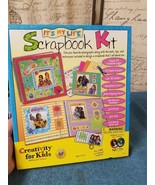 NEW Creativity for Kids It&#39;s My Life Scrapbook Kit by Faber-Castell NOB - £7.26 GBP