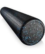 Foam Roller 18in High Density Extra Firm Speckled Blue - £14.62 GBP