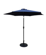 8.8 feet Outdoor Aluminum Patio Umbrella, Patio Umbrella, Market Umbrell... - £147.81 GBP