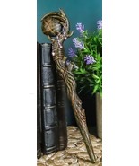Ebros Pentagram Sceptre Orb Cosplay Wand 9.5&quot; Tall Accessory Fantasy Decor - $22.04 CAD