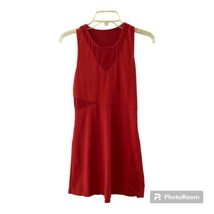BALEAF Dress Size XS Rust Orange Sleeveless Fit &amp; Flare Mesh Inserts Str... - £16.97 GBP
