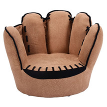 Household Five Fingers Baseball Glove Shaped Kids Leisure Upholstered Sofa - Col - £104.83 GBP