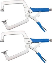 Heavy Duty C Clamp, Vise Grip Locking Pliers With Swivel Pads, 18 Inch, ... - $59.99
