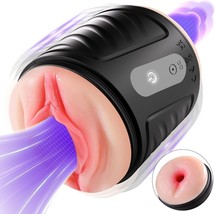 Male Masturbator Sex Toys for Men, Lifelike Adult Male Sex Toys 10 Vibra... - £19.69 GBP