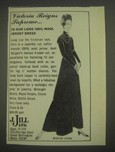 1974 J. Jill Jersey Dress Advertisement - Victoria Reigns Supreme - $18.49