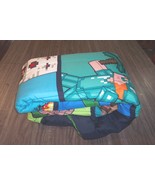 MINECRAFT  VIDEO GAME TWIN / FULL  SIZE REVERSIBLE COMFORTER BLANKET 202... - $753.96 MXN