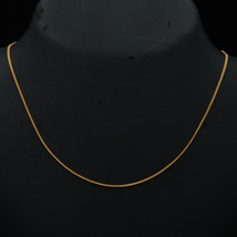 22 Carat Hallmark Golden Gold 18&quot; Wheat Chain her Gift Bestdeal Jewelry - £509.58 GBP