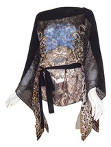 ROBERTO CAVALLI WOMAN&#39;S SHIRT BLACK SIZE M - £95.80 GBP