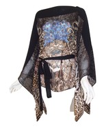 ROBERTO CAVALLI WOMAN&#39;S SHIRT BLACK SIZE M - $120.00