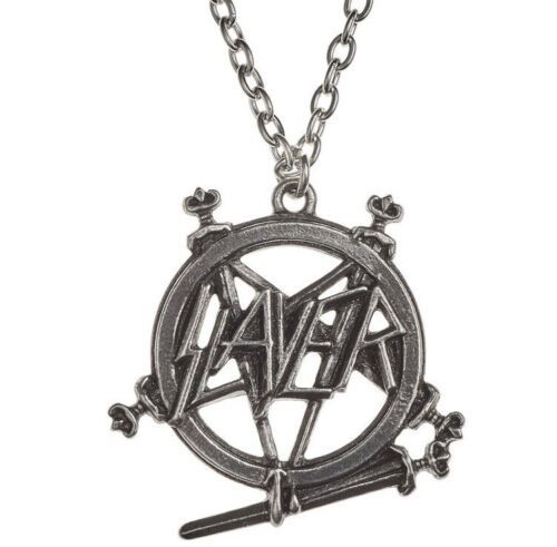 Primary image for Alchemy Gothic Slayer Pendant Logo 1983 Show No Mercy Album England Rocks PP508