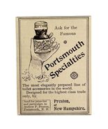 Preston Cologne Perfume 1894 Advertisement Victorian Beauty Fragrance AD... - $366.69 MXN