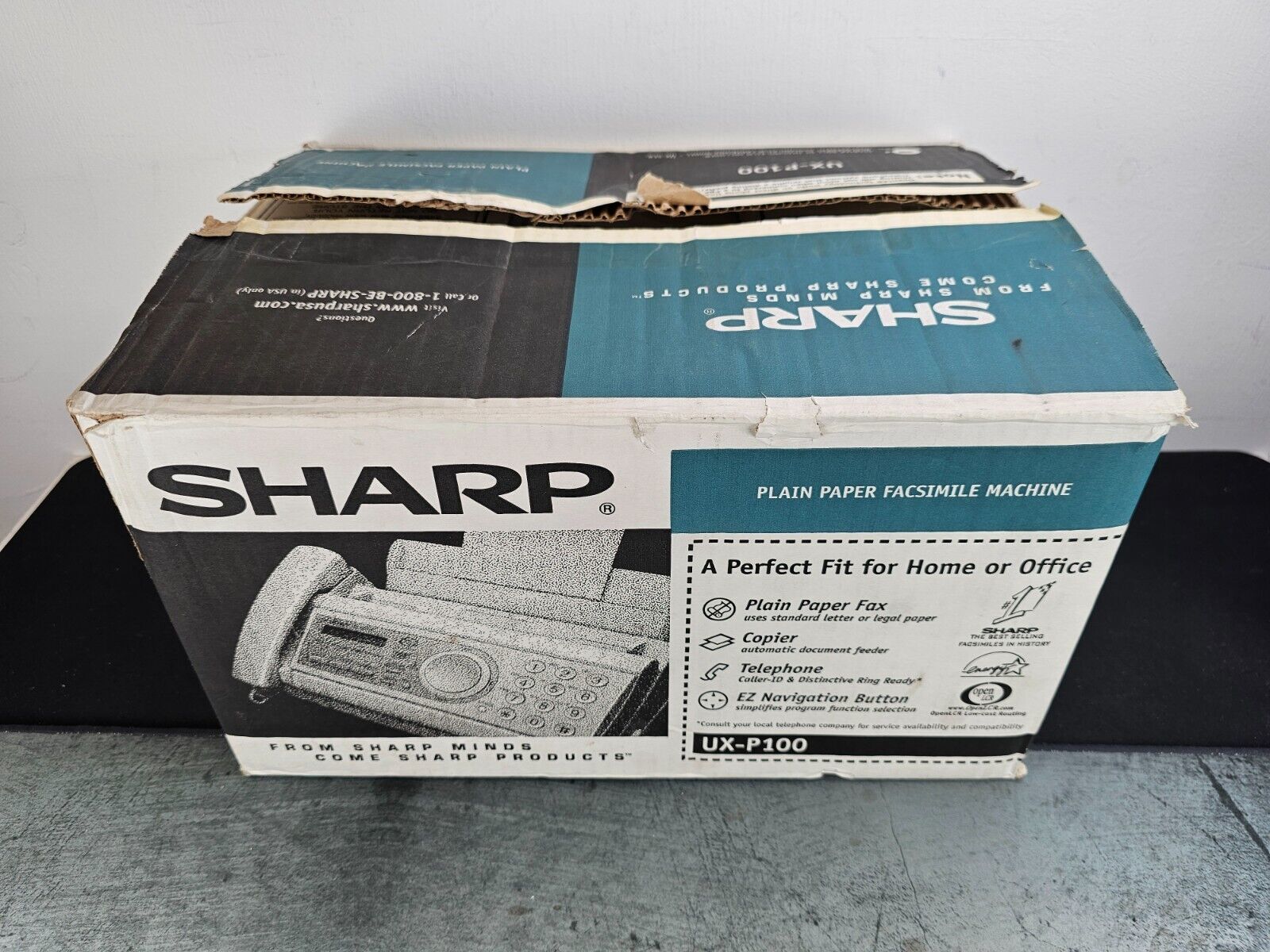 Primary image for Sharp UX-P115 Plain Paper Fax Machine Phone Copier Facsimile Home Office NEW