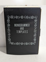 Vintage Sears Kenmore Sewing Machine Monogrammer and Templates - £22.65 GBP